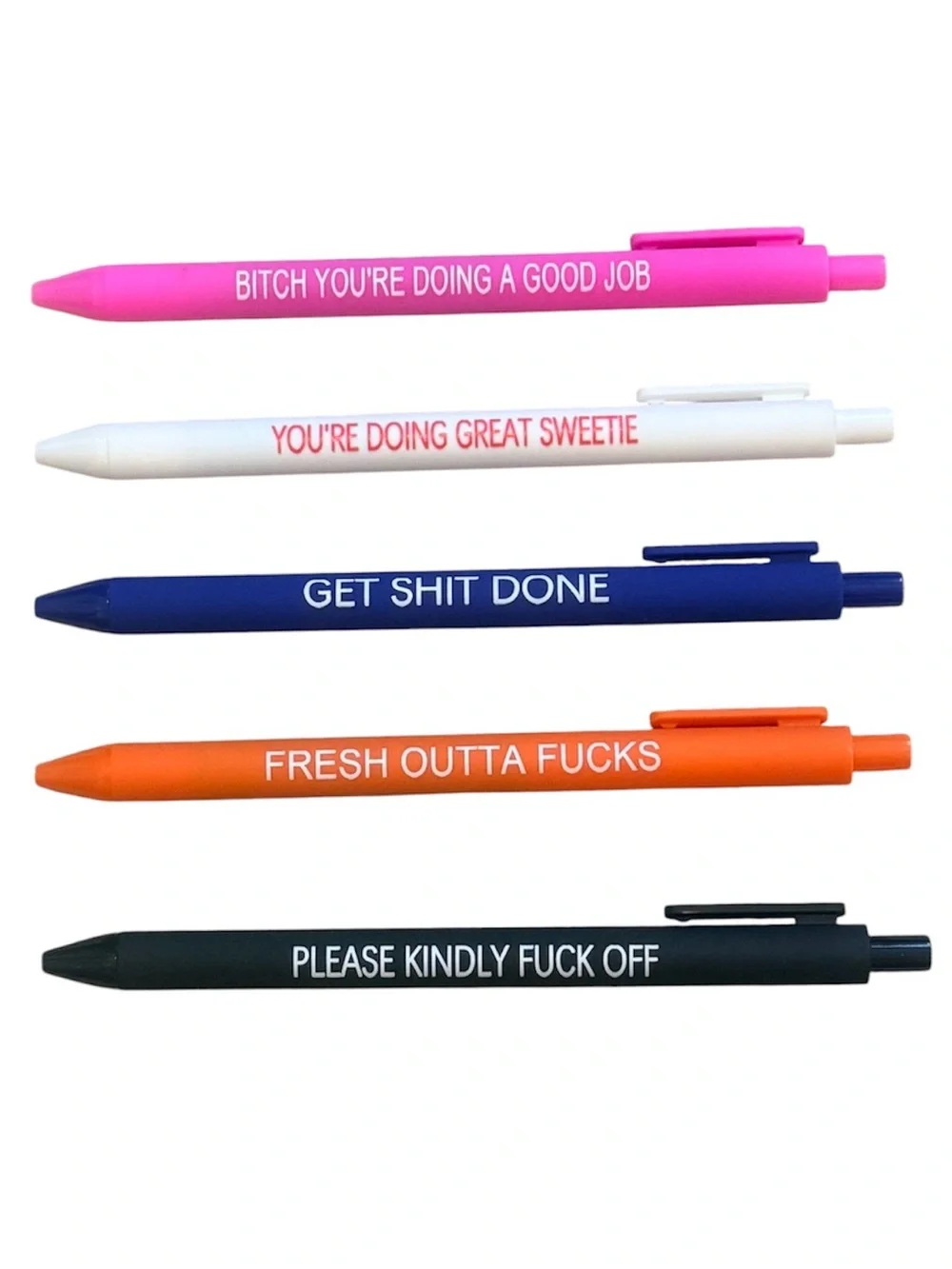 Funny Adult Humor Novelty Pen Set Multicolor Office Pens